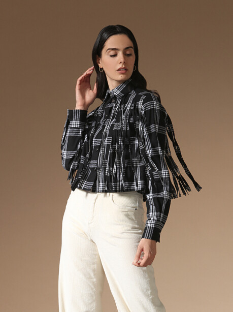 Brushed cotton shirt - 3