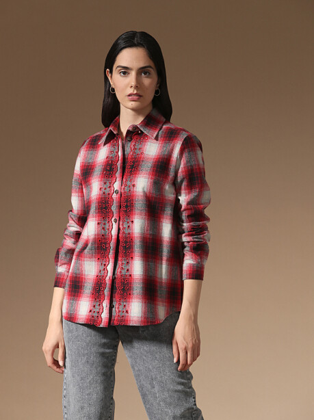 Camicia cotone garzato - 1