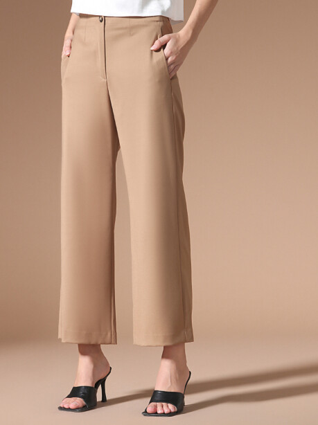 Pantaloni classici cropped - 6