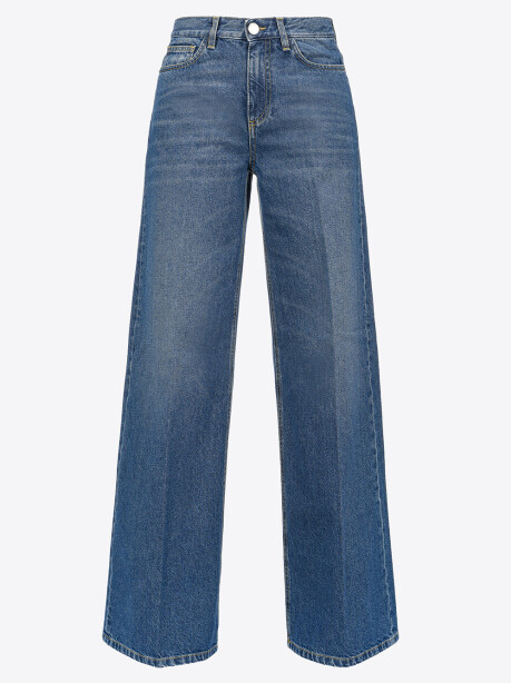 Jeans palazzo denim blue - 4