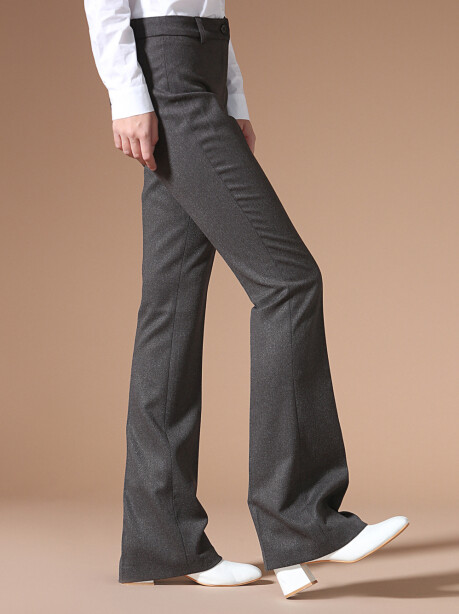 Pantaloni classici modello flare - 2