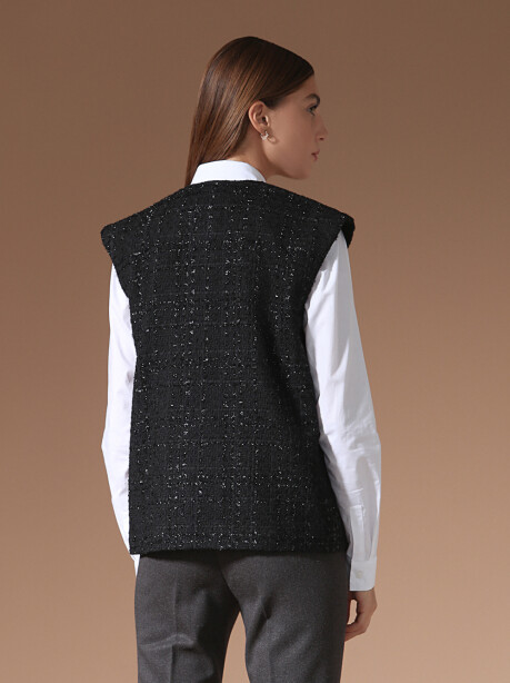 Gilet con applicazioni - 6