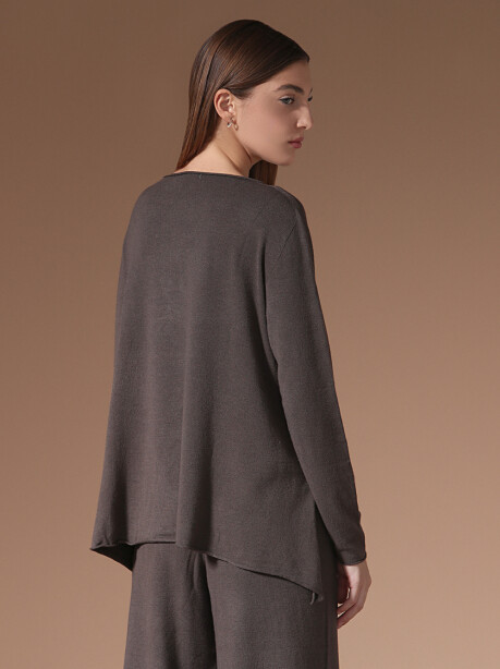 Long sleeve crewneck sweater - 2