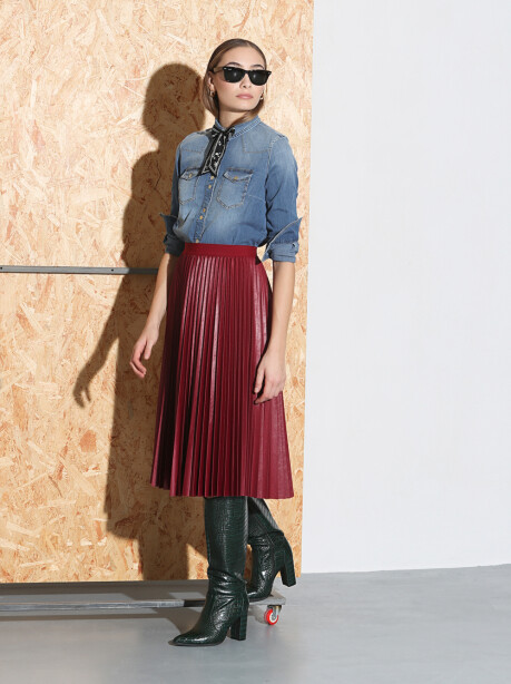 Pleated skirt - 3