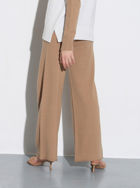 Straight knit trousers - 6