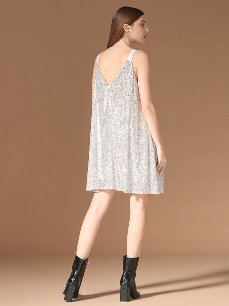 Mini dress with sequins - 6