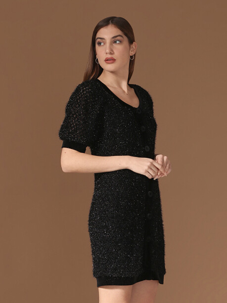 Lurex knit dress - 6