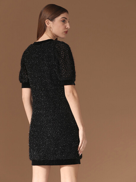 Lurex knit dress - 5