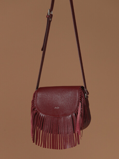 Tolfa model bag with fringes - 4