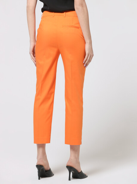 Trousers with slits in cotton - 6