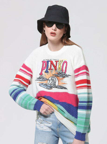 Rainbow maxi sweater - 2