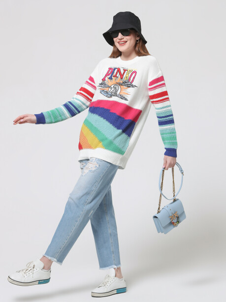 Rainbow maxi sweater - 4