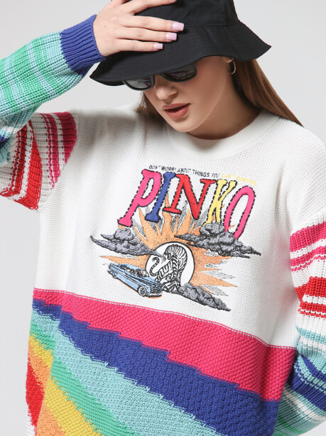Rainbow maxi sweater - 3