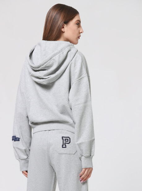 College sweatshirt in organic cotton - 2