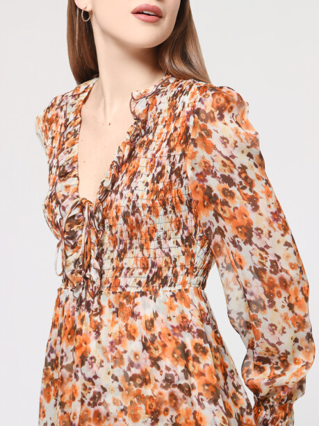 Macula flower print mini dress - 2