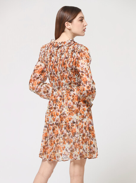 Macula flower print mini dress - 4