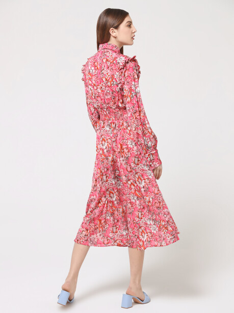 Floral shirt dress - 2