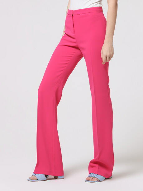 Pantaloni flare stretch - 1