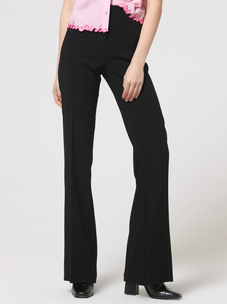 Pantaloni flare stretch - 5