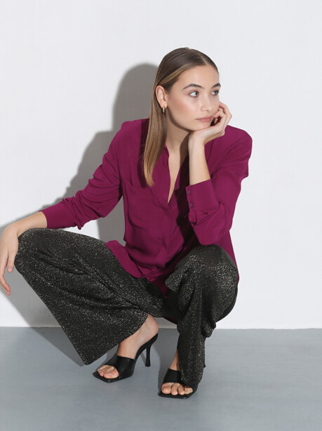 Crêpe de chine shirt - 4