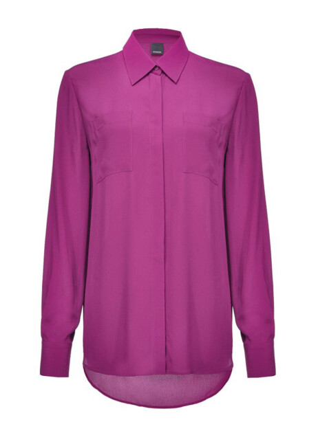 Camicia in crêpe de chine - 1
