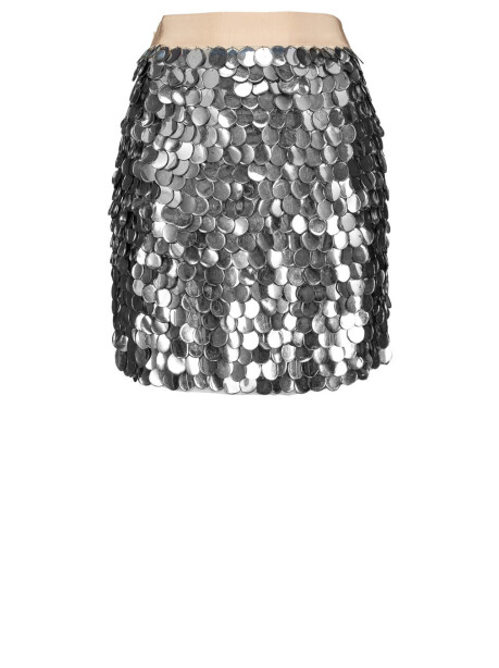 Mini skirt with maxi sequins - 1
