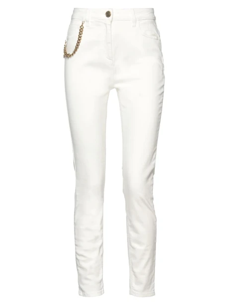 Pantaloni Jeans Bianco - 1