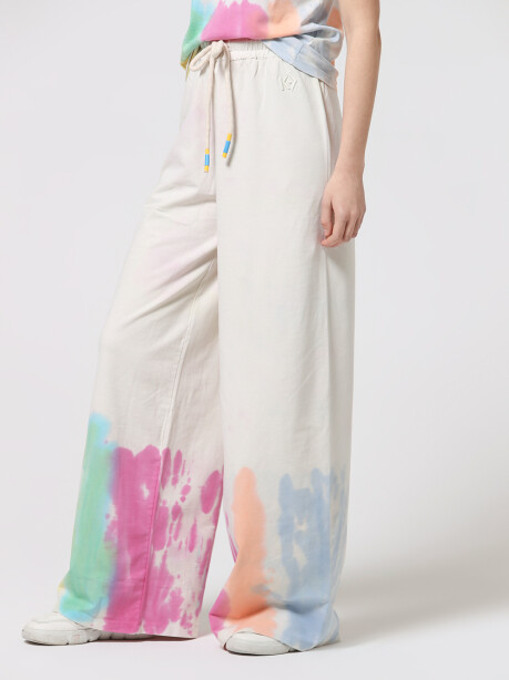 Gipsy dress with multicolored embroidery - 3