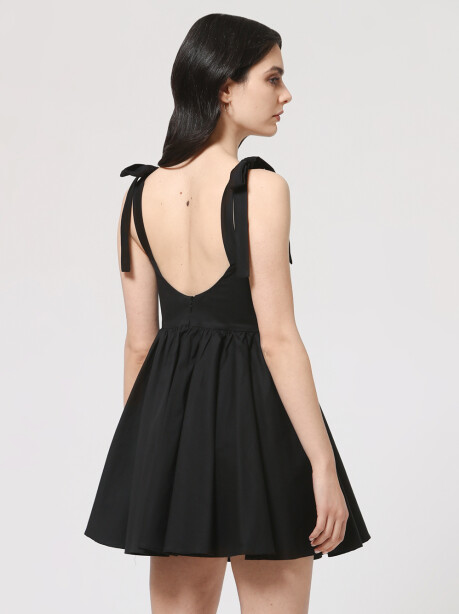 Bustier dress with circular skirt - 3