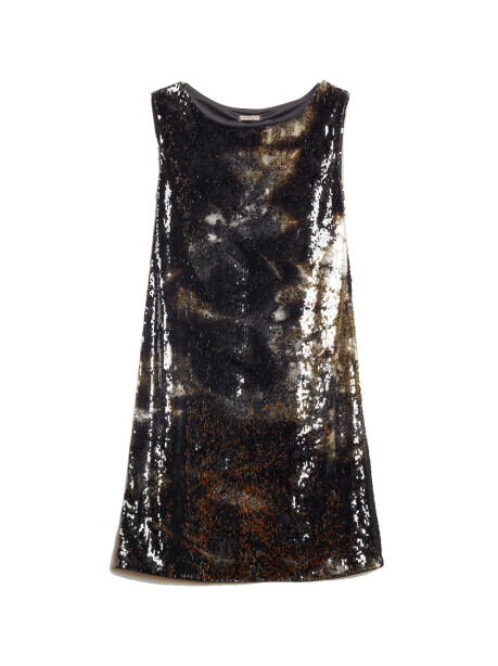 Tie & Dyed full sequin dress - 1