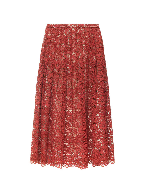 Lace midi skirt - 1