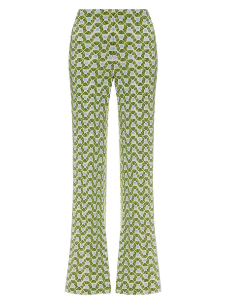 Happy Frame patterned jersey trousers - 1