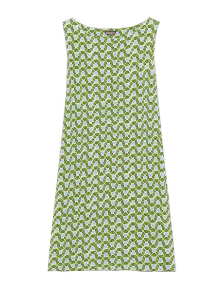 Happy Frame patterned jersey dress - 1