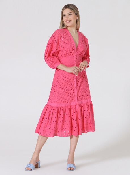 Sangallo long dress - 3