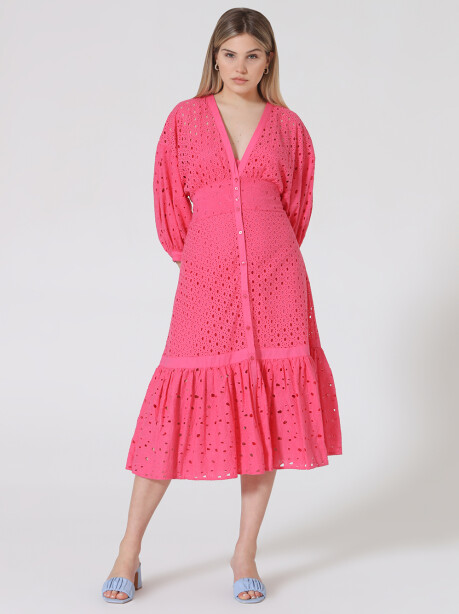 Sangallo long dress - 4