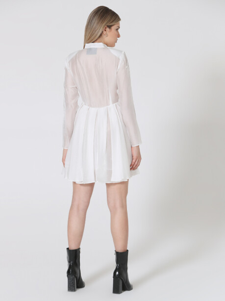 Dress with front decoration - 5