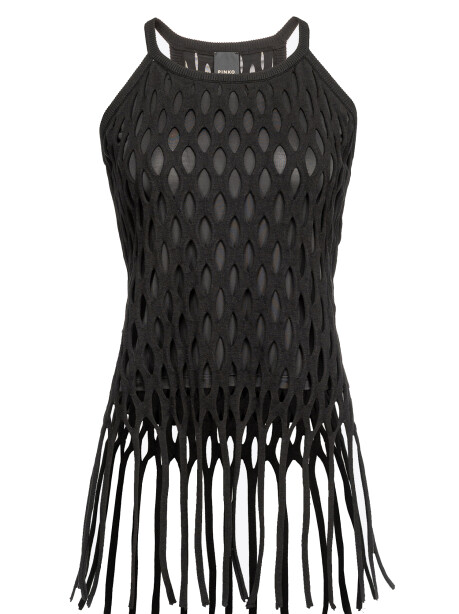 Mesh top with fringes - 1