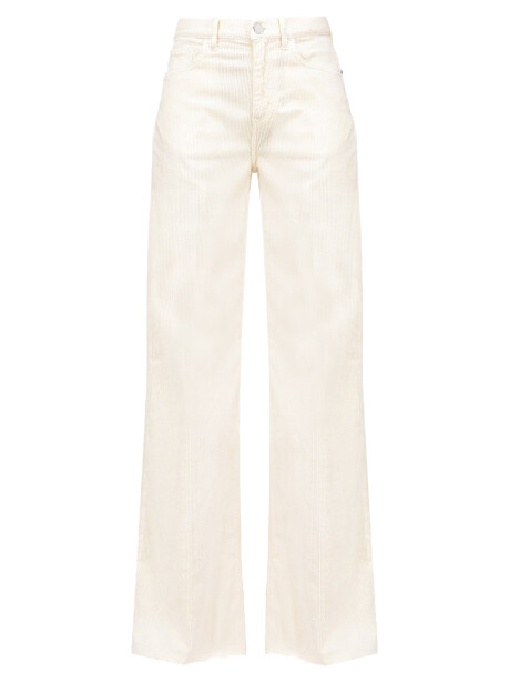 Palazzo trousers in velvet - 1