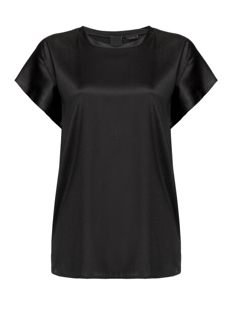 Stretch satin blouse - 4