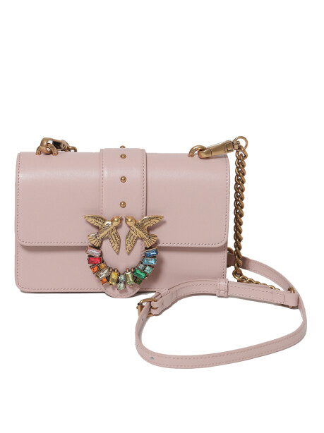 Mini Love Icon bag with jewel buckle - 1