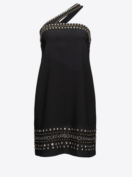Mini dress with studs - 4