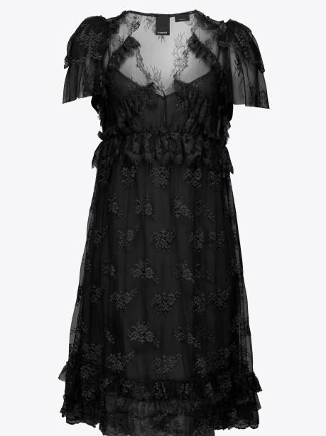 Short lace dress - 1