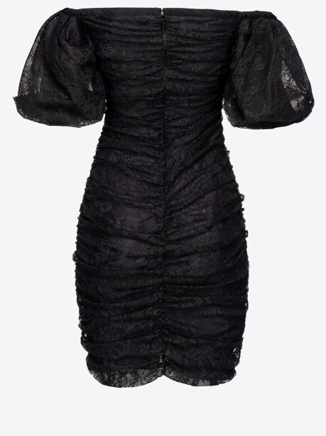 Shirred lace dress - 2
