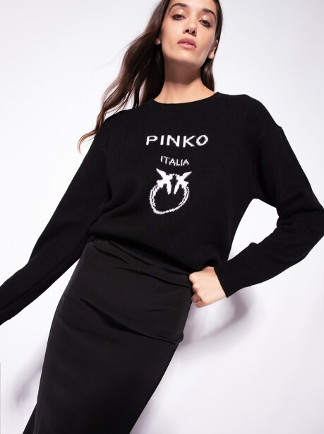 Pullover monogram by Pinko - 4