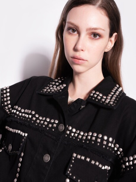 Boxy denim jacket - 1