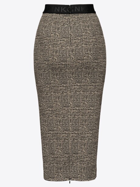 Longuette in herringbone stitch - 3