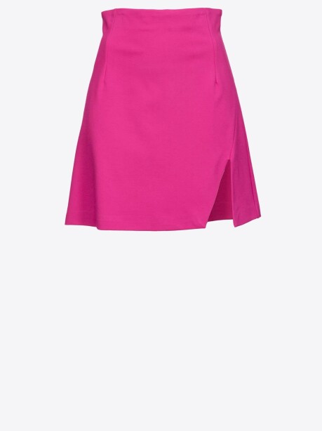 Mini skirt with slit - 1