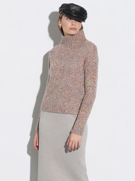 Multicolored turtleneck - 5