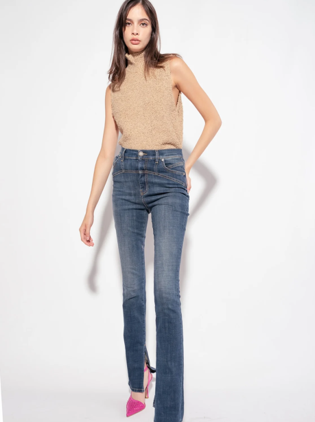 Jeans skinny a vita super alta - 3