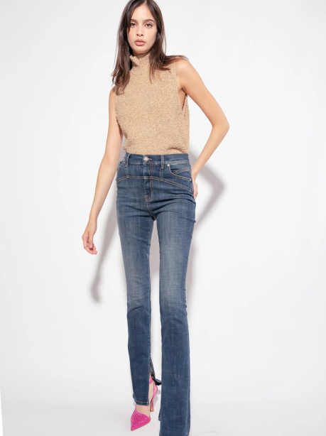 Super high waist skinny jeans - 3